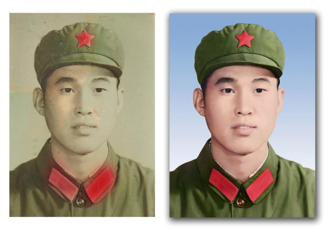 乌拉特后破损照片修复-18