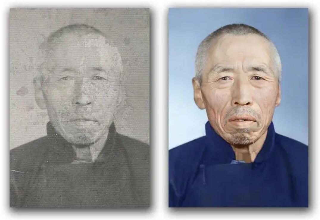 乌拉特后破损照片修复-56